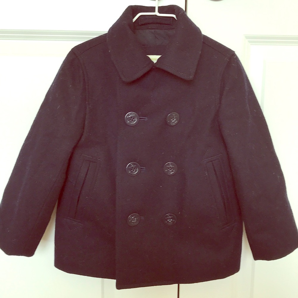 Crewcuts Navy size 3 Classic Pea Coat